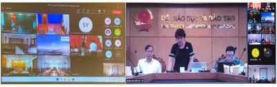 KTCC tham dự Họp giao ban trực tuyến về công tác tuyển sinh và đào tạo.