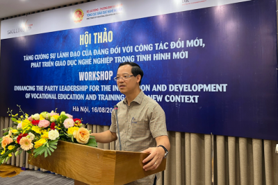 Tăng cường sự lãnh đạo của Đảng với phát triển giáo dục nghề nghiệp