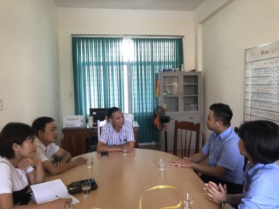 Trung tâm PTDN&GTVL (KTCC) có buổi gặp và làm việc với Công ty TNHH CJ Vina Agri.