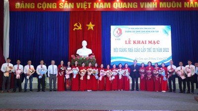 KTCC Khai mạc Hội giảng nhà giáo lần thứ III năm 2022