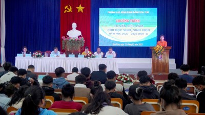 KTCC tổ chức tư vấn việc làm cho HSSV năm học 2022-2023