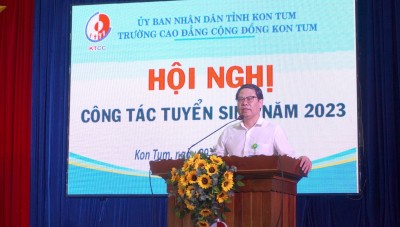 KTCC tổ chức Hội nghị công tác tuyển sinh năm 2023