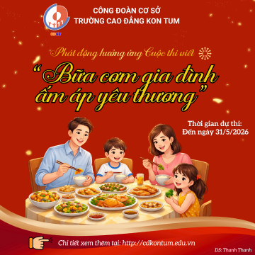 Cuộc thi viết “Bữa cơm gia đình ấm áp yêu thương” năm 2026