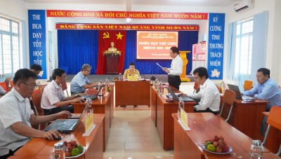 Phiên họp thứ Chín Hội đồng Trường Cao đẳng Cộng đồng Kon Tum