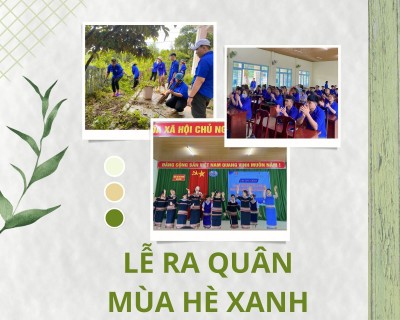 Thanh niên CĐKT ra quân Chiến dịch tình nguyện Mùa hè xanh năm 2023