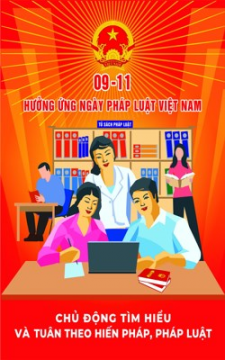NGÀY PHÁP LUẬT NƯỚC CỘNG HÒA XÃ HỘI CHỦ NGHĨA  VIỆT NAM - 09/11