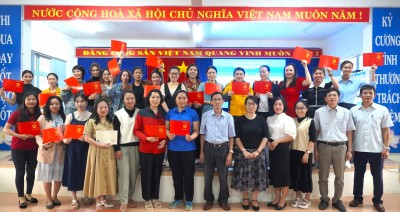 CĐKT tổ chức Lễ Bế giảng lớp Kỹ thuật chế biến món ăn, trình độ sơ cấp năm 2023