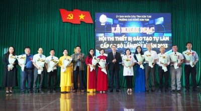 CĐKT tổ chức Lễ Khai mạc Hội thi thiết bị đào tạo tự làm cấp cơ sở lần thứ II năm 2023