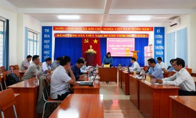 PHIÊN HỌP THỨ MƯỜI HỘI ĐỒNG TRƯỜNG CAO ĐẲNG KON TUM, NHIỆM KỲ 2020-2025
