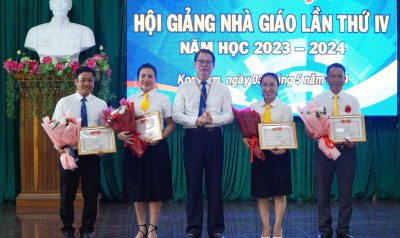 Lễ Bế mạc Hội giảng nhà giáo lần thứ IV, năm học 2023 – 2024