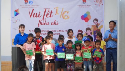 CĐKT tổ chức các hoạt động nhân Ngày Quốc tế thiếu nhi tại thôn Plei Trum – Đăk Choăh