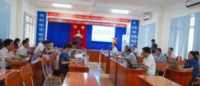 Buổi làm việc giữa Đoàn kiểm tra liên ngành với Trường Cao đẳng Kon Tum