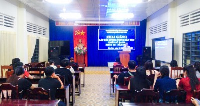 CĐKT tổ chức Khai giảng lớp Bồi dưỡng tiếng DTTS Ba Na khóa III/2024