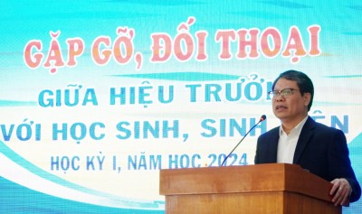 CĐKT tổ chức gặp gỡ, đối thoại giữa Hiệu trưởng với học sinh, sinh viên