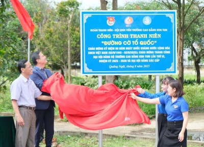 Lễ khánh thành Công trình thanh niên “Đường Cờ Tổ quốc”