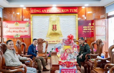CĐKT tổ chức thăm, chúc Tết các đơn vị địa phương nhân dịp Xuân Bính Ngọ 2026