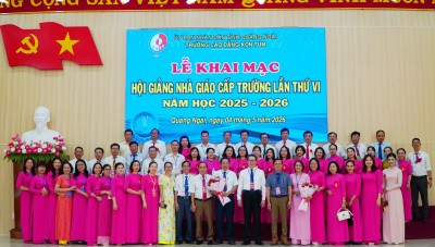 Lễ Khai mạc Hội giảng nhà giáo lần thứ VI, năm học 2025–2026