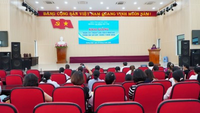 CĐKT tổ chức khai giảng lớp đào tạo nghề Kỹ thuật chế biến món ăn (trình độ sơ cấp)