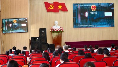 CĐKT tham dự trực tuyến Hội nghị toàn quốc nghiên cứu, học tập, quán triệt và triển khai thực hiện Nghị quyết số 10-NQ/TW