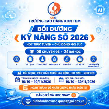 Tuyên truyền, phát động hoàn thành khóa bồi dưỡng kỹ năng số trực tuyến năm 2026