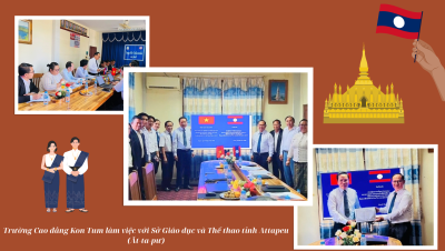 Trường Cao đẳng Kon Tum tăng cường hợp tác đào tạo nghề với các tỉnh Cộng hòa Dân chủ Nhân dân Lào.