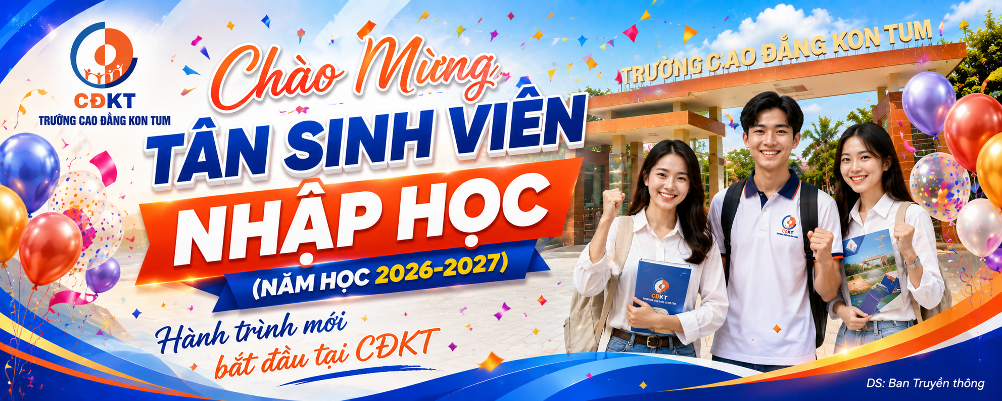 chào đón tân sinh viên