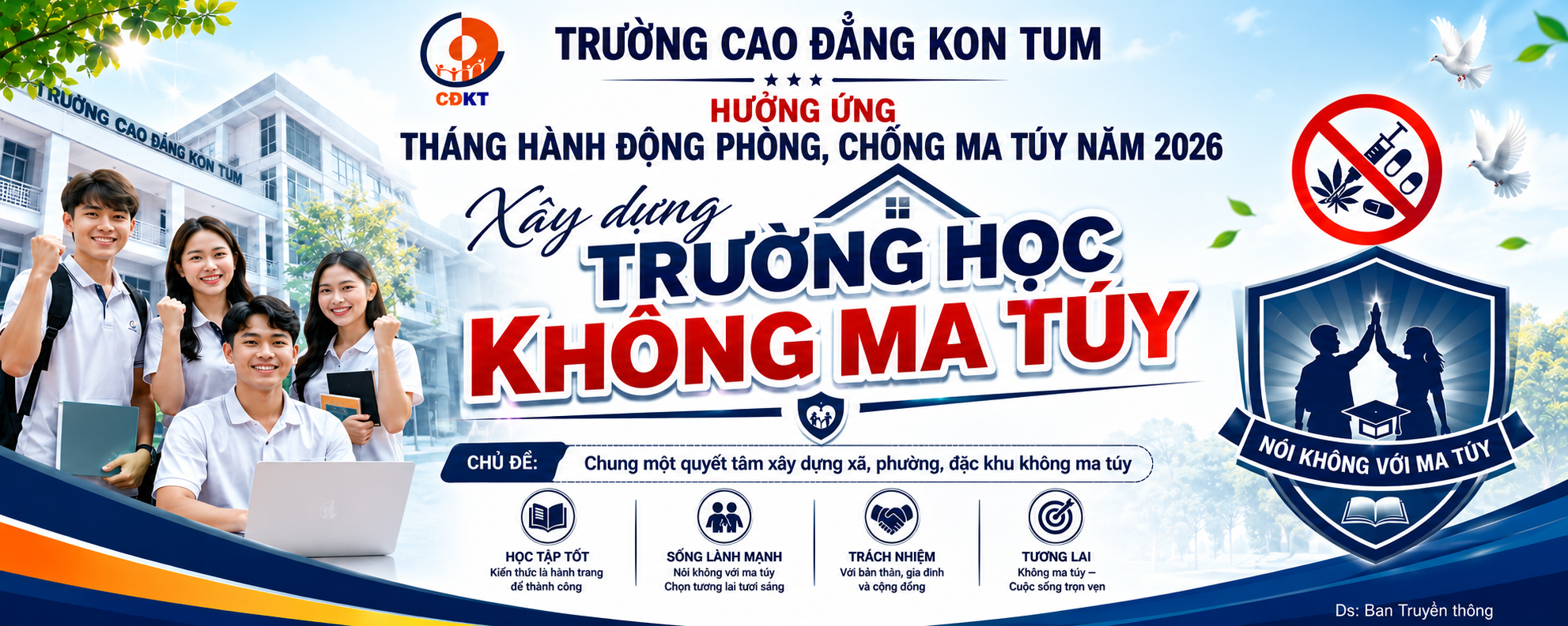 hưởng ứng ngày phòng chống thuốc lá
